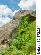 The rock complex of Tustan in Ukraine (2021 год). Стоковое фото, фотограф Sergii Zarev / Фотобанк Лори
