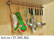 Raling system in the kitchen (2019 год). Редакционное фото, фотограф Владимир Литвинов / Фотобанк Лори