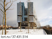 Доминанта Калининграда — Дом Советов. Калининград (2021 год). Редакционное фото, фотограф Сергей Афанасьев / Фотобанк Лори