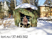Военно-технический музей, городской округ Черноголовка, село Ивановское, Московская область (2022 год). Редакционное фото, фотограф stargal / Фотобанк Лори