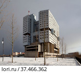 Доминанта Калининграда — Дом Советов. Калининград (2021 год). Редакционное фото, фотограф Сергей Афанасьев / Фотобанк Лори