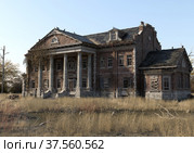Abandoned ancient mansion 3d render. Стоковая иллюстрация, иллюстратор Вероника Суровцева / Фотобанк Лори