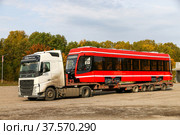 Volvo FH460 (2021 год). Редакционное фото, фотограф Art Konovalov / Фотобанк Лори