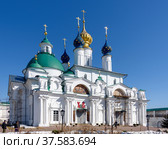 Спасо-Яковлевский Димитриев Монастрь. Ростов Великий. Россия, Золотое кольцо. (2018 год). Редакционное фото, фотограф Андрей Никитин / Фотобанк Лори