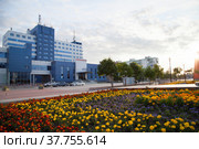 Гостиница Аган-Град (г. Радужный) (2018 год). Редакционное фото, фотограф Алёна Ковальчук / Фотобанк Лори