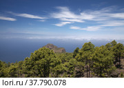 Gran Canaria, landscape of the mountainous part of the island in the Nature Park Tamadaba (2022 год). Стоковое фото, фотограф Tamara Kulikova / Фотобанк Лори