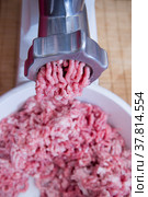 Minced pork and beef. Стоковое фото, фотограф Станислав Тарко / Фотобанк Лори
