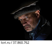 Афганский мужчина в пуштунке. Афганистан, портрет талиба. Воин ислама. (2022 год). Стоковое фото, фотограф Виталий Михайлюк / Фотобанк Лори