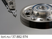 HDD крупным планом. Стоковое фото, фотограф Александр Гаценко / Фотобанк Лори