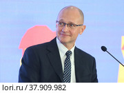 Сергей Кириенко. Российский государственный деятель. Первый заместитель Руководителя Администрации президента Российской Федерации с 5 октября 2016 года. Член Государственного Совета Российской Федерации с 21 декабря 2020 года. Герой Российской Федерации. (2018 год). Редакционное фото, фотограф Максим Коломыченко / Фотобанк Лори