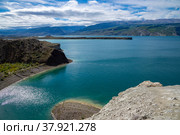 Сулакское водохранилище. Республика Дагестан, Россия. Стоковое фото, фотограф Анна Карасева / Фотобанк Лори