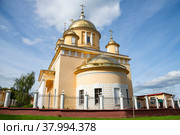 Успенский Кафедральный собор. Кашира, Московская область, Россия (2021 год). Стоковое фото, фотограф Анна Карасева / Фотобанк Лори