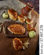 Russian pies Pirog piroshki. Стоковое фото, фотограф Александр Fanfo / Фотобанк Лори