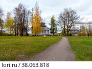 Усадьба Набоковых. Рождествено. Ленинградская область (2020 год). Редакционное фото, фотограф Александр Щепин / Фотобанк Лори