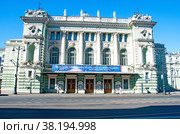 St. Petersburg, Russia - August 18 , 2022: Mariinskii Opera House. Редакционное фото, фотограф Мастепанов Павел / Фотобанк Лори