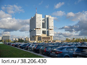 Дом Советов. Калининград (2022 год). Редакционное фото, фотограф Владимир Макеев / Фотобанк Лори