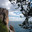 Rock by the sea. tourist trail in Crimea (2021 год). Редакционное фото, фотограф Наталия Бушкевич / Фотобанк Лори