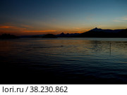 Beautiful sunsets in the suburbs of Rio de Janeiro, Brazil (2015 год). Стоковое фото, фотограф Aleksandr Golubev / Фотобанк Лори