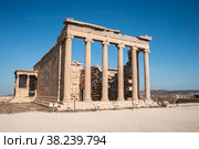 Erechtheion Temple in the Acropolis (2009 год). Стоковое фото, фотограф Юлия Бабкина / Фотобанк Лори