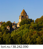 External view of Caesar Tower in Provins. Стоковое фото, фотограф Яков Филимонов / Фотобанк Лори