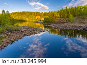 Древний вулкан Гирвас в Карелии. Стоковое фото, фотограф Александр Салук / Фотобанк Лори