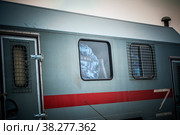 Автофургон Росгвардии и ОМОН (2022 год). Редакционное фото, фотограф Виталий Михайлюк / Фотобанк Лори