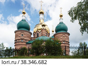 Church of st. john of kronstadt (2022 год). Стоковое фото, фотограф Радомир Тарасов / Фотобанк Лори