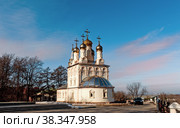 Transfiguration Church devoted to S. Yesenin, Ryazan, Russia. Стоковое фото, фотограф Оксана Медведева / Фотобанк Лори
