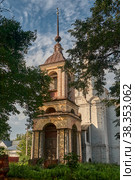 Колокольня. Церковь Петра Митрополита, Переславль-Залесский (2011 год). Стоковое фото, фотограф Ян Катасонов / Фотобанк Лори