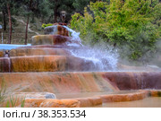 Pam Thermal Hotel Hot spring mineral medicinal water (2019 год). Редакционное фото, фотограф Леонид Еремейчук / Фотобанк Лори