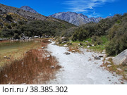 Nature of Tasman Glacier, New, Zealand, Стоковое фото, фотограф Сергей Стрелков / Фотобанк Лори
