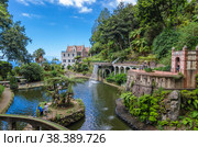 The lake Monte Palace Tropican Garden (2012 год). Стоковое фото, фотограф Михаил Аккуратoв / Фотобанк Лори