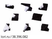 black scotch isolated on a white background. Стоковое фото, фотограф Поликарпов Владимир Владимирович / Фотобанк Лори