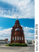 Vladimir, Russia-July 28, 2020: Trinity Church in Vladimir, Russia. The historic sights of Vladimir. Редакционное фото, фотограф Оксана Медведева / Фотобанк Лори