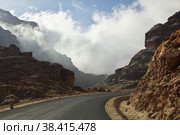 Clouds in Tawila village in mountains, Yemen (2013 год). Стоковое фото, фотограф Сергей Стрелков / Фотобанк Лори