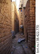 Thula, Yemen - 04 Jan 2013: Thula village in mountains, Yemen. Редакционное фото, фотограф Сергей Стрелков / Фотобанк Лори