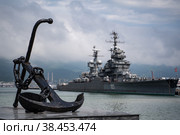 Russia, Novorossysk - May 17, 2022: Port of Novorossiysk, Редакционное фото, фотограф Анатолий Типляшин / Фотобанк Лори