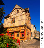 Picturesque streets of old town of Provins in France. Стоковое фото, фотограф Яков Филимонов / Фотобанк Лори