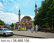 Мечеть Джума-Джами. Город Евпатория (2022 год). Редакционное фото, фотограф Макаров Алексей / Фотобанк Лори