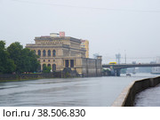 Здание кёнигсбергской биржи (Областной центр культуры молодёжи Министерства культуры Калининградской области). Калининград (2018 год). Редакционное фото, фотограф Александр Щепин / Фотобанк Лори