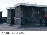 A fragment of the roof of a new building. Стоковое фото, фотограф Siarhei Starastau / Фотобанк Лори