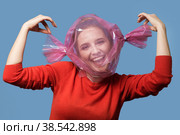 happy candy girl. Стоковое фото, фотограф Lekcej / Фотобанк Лори