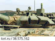 Close up photo of a russian tank. Стоковое фото, фотограф Сергей Толмачёв / Фотобанк Лори