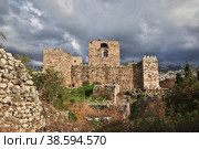 Ancient roman ruins in Byblos, Lebanon (2018 год). Стоковое фото, фотограф Сергей Стрелков / Фотобанк Лори