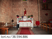 Batroun, Lebanon - 07 Jan 2018. The church in Batroun, Lebanon. Редакционное фото, фотограф Сергей Стрелков / Фотобанк Лори