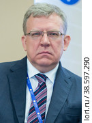 Russia. Saint-Petersburg. XIX St. Petersburg International Economic Forum (SPIEF). Dean, Faculty of Liberal Arts and Sciences of St. Petersburg State University, former Finance Minister Alexey Kudrin. Россия. Санкт-Петербург. XIX Петербургский Международный экономический форум (ПМЭФ). Декан, факультет свободных искусств и наук Санкт-Петербургского государственного университета, бывший министр финансов Алексей Кудрин. (2016 год). Редакционное фото, фотограф Алексей Смышляев / Фотобанк Лори