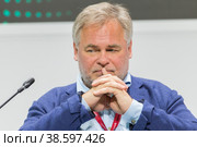 Russia. Saint-Petersburg. XXIII St. Petersburg International Economic Forum 2019. SPIEF 2019 participants. Evgeny Kaspersky, Russian programmer, owner of Kaspersky Lab. Россия. Санкт-Петербург. XXIII Петербургский международный экономический форум 2019. Участники ПМЭФ-2019. Евгений Касперский, российский программист, владелец Лаборатория Касперского. Редакционное фото, фотограф Алексей Смышляев / Фотобанк Лори
