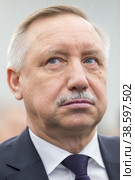 Russia. Saint-Petersburg. XXIII St. Petersburg International Economic Forum 2019. SPIEF 2019 participants. Alexander Beglov. Россия. Санкт-Петербург. XXIII Петербургский международный экономический форум 2019. Участники ПМЭФ-2019. Александр Беглов. Редакционное фото, фотограф Алексей Смышляев / Фотобанк Лори