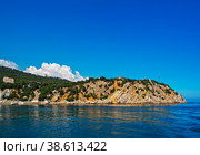 Вид с моря на мыс Ай-Тодор. Крым (2022 год). Стоковое фото, фотограф Макаров Алексей / Фотобанк Лори