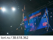 Легендарный гимнаст Алексей Немов на шоу Алексея Немова "Легенды спорта" - 2018 в Лужниках, Москва, Россия. Редакционное фото, фотограф Pukhov K / Фотобанк Лори